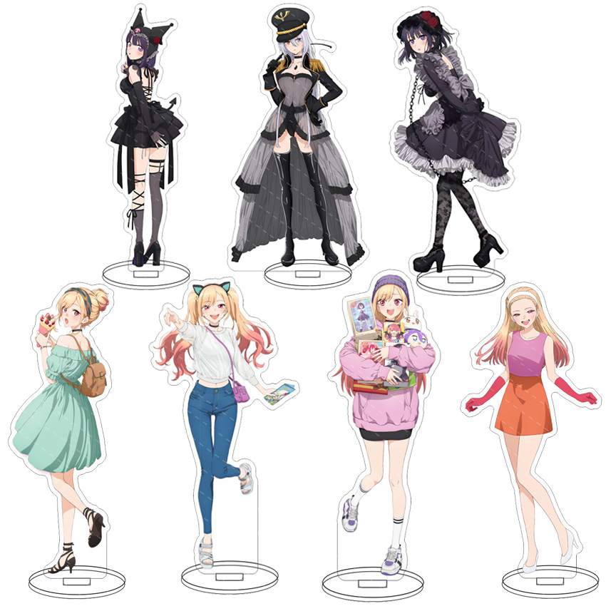 Anime Cosplay Dress - 16CM Anime Acrylic Stand My Dress-Up