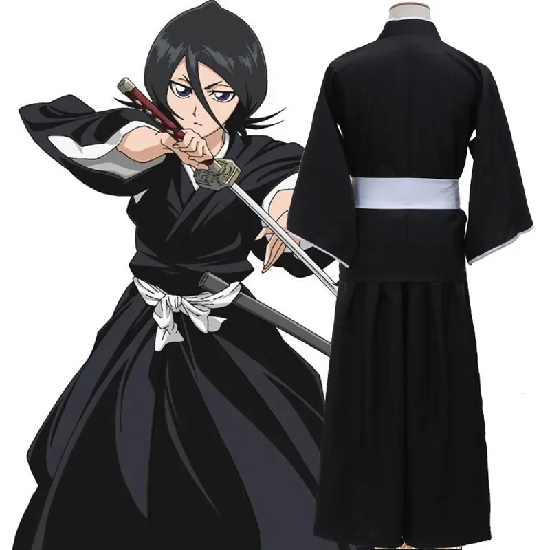 Anime Cosplay Bleach - Anime Death Bleach Kimono Cosplay Costume