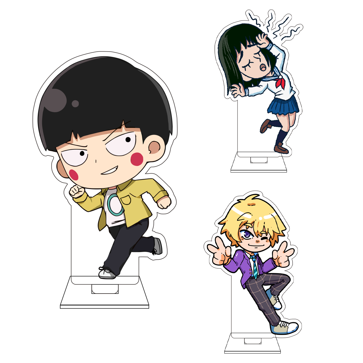 10CM Anime Mobu Saiko Hyaku Co - đánh giá và giá Anime Cosplay Props