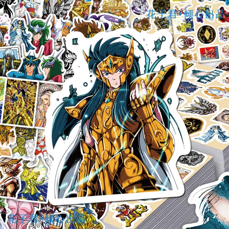 101Pcs Saint Seiya Anime Stick - đánh giá và giá Anime Cosplay Diy