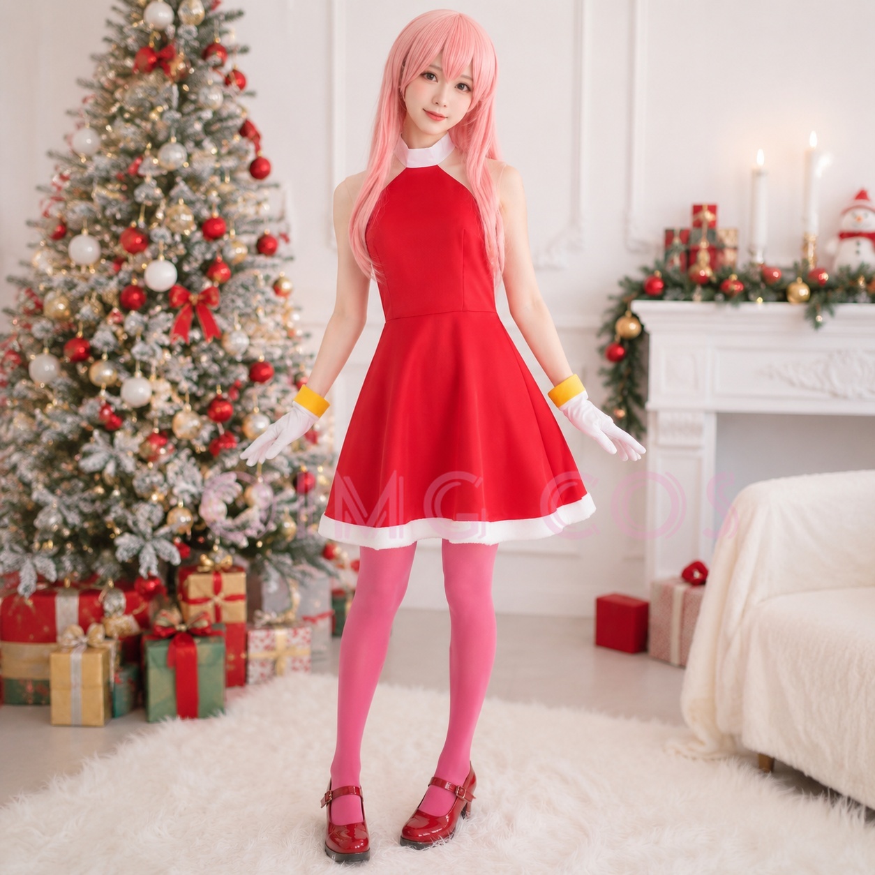 Amy Rose Cosplay Costume Adult - đánh giá và giá Anime Cosplay Party