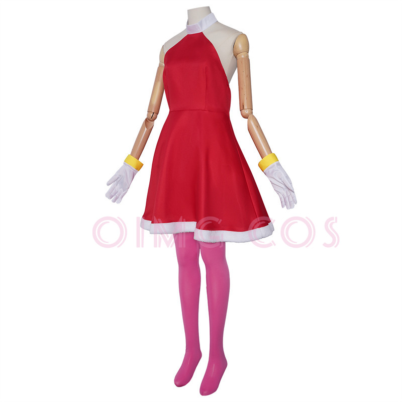 Amy Rose Cosplay Costume Adult - đánh giá và giá Anime Cosplay Party