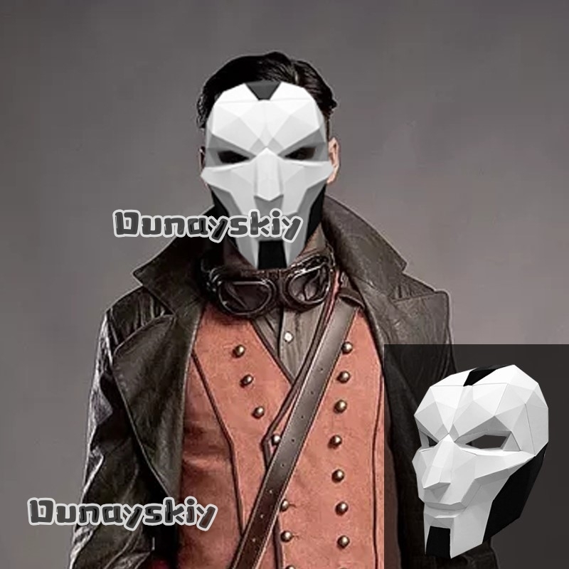 AKhada Jhin Oni Mask DIY Paper - đánh giá và giá Anime Cosplay Diy