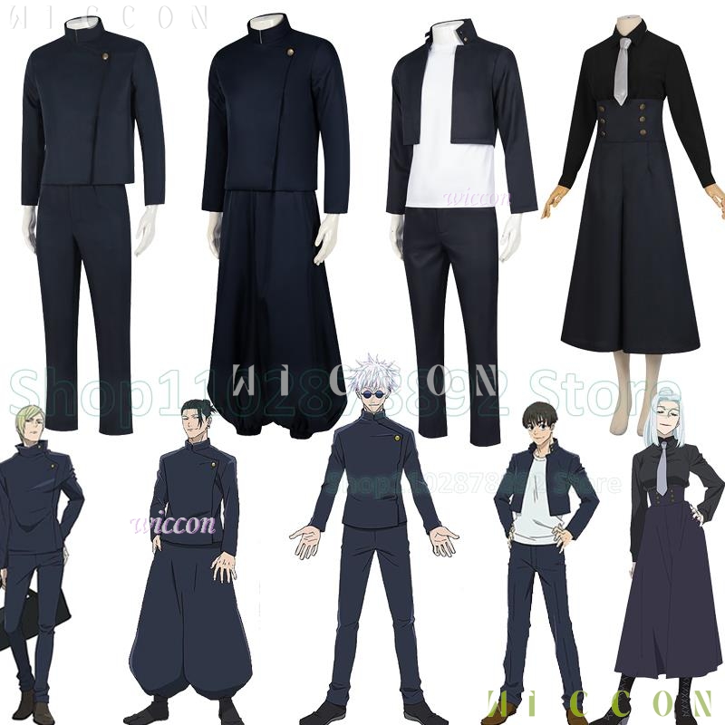 Jujutsu Anime Kaisen Satoru Go - đánh giá và giá Jujutsu Kaisen Uniform