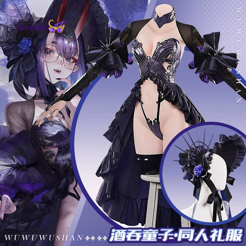 New Shuten Douji Cosplay Game  - đánh giá và giá Anime Cosplay Dress