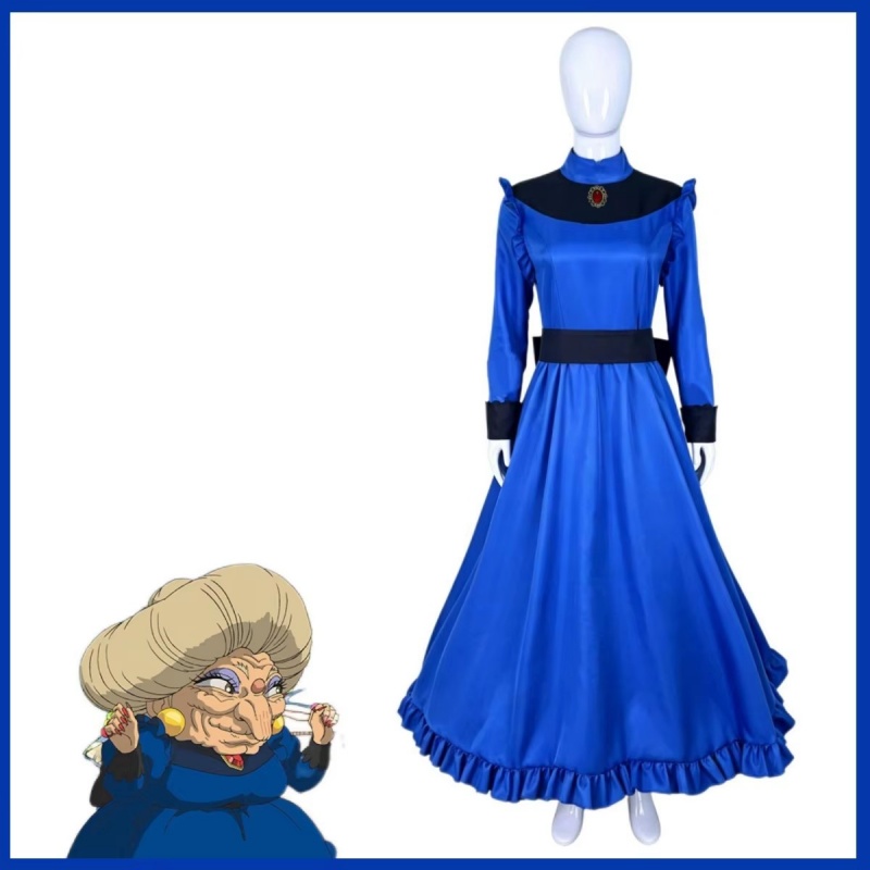 Anime Movie Yubaba Witch Grann - đánh giá và giá Anime Cosplay Dress
