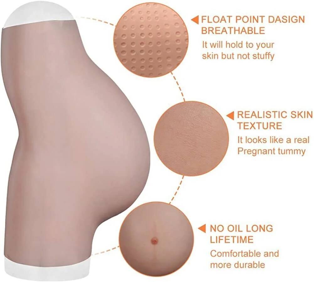 False No Belly Mudline Pregnan - đánh giá và giá Anime Cosplay Pregnant