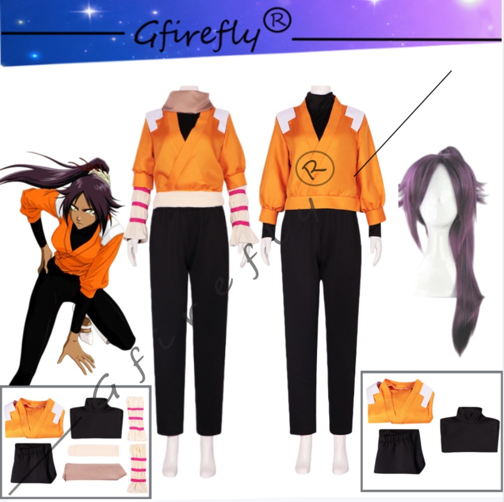 BLEACH Yoruichi Shihouin Cospl - đánh giá và giá Anime Cosplay Bleach