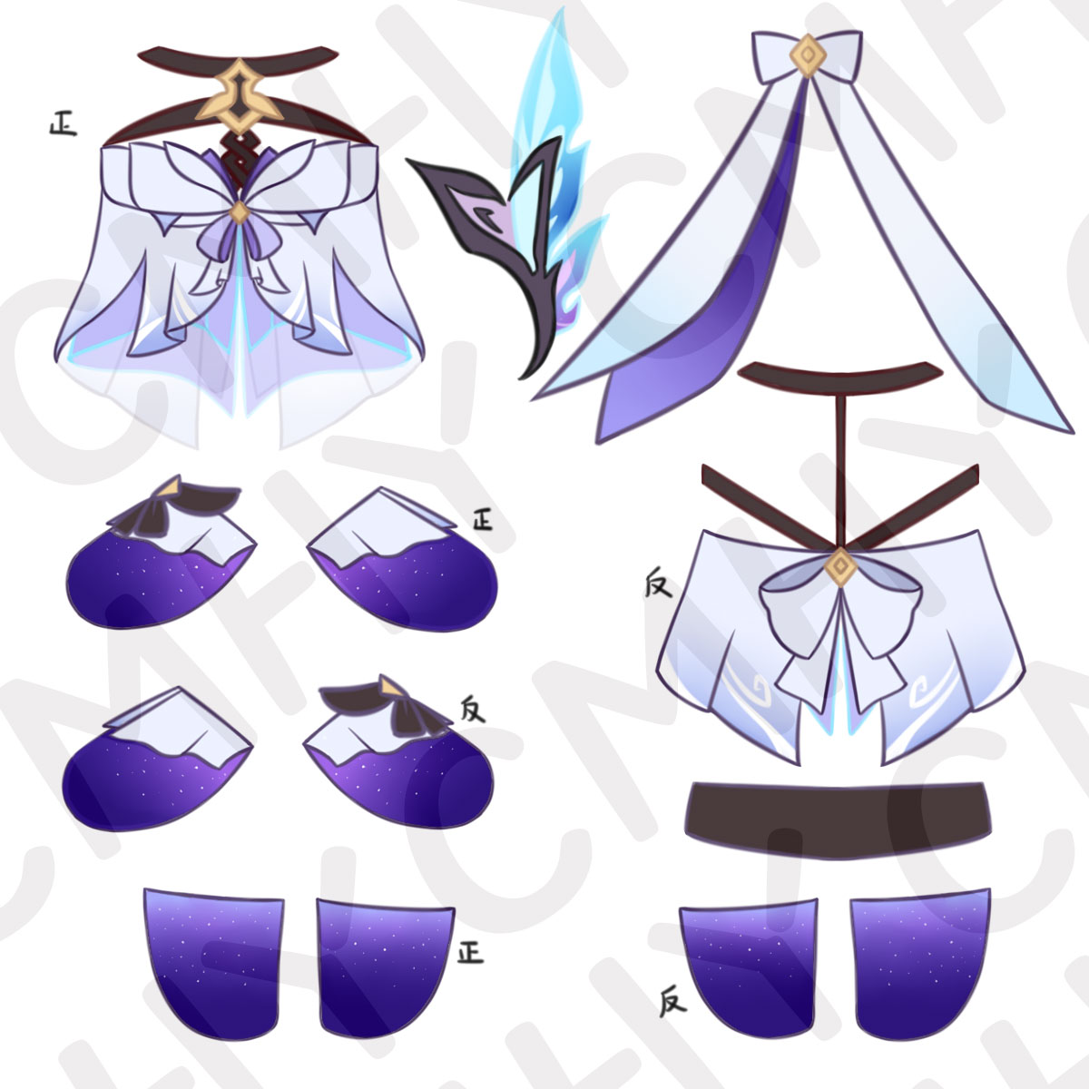 Game Genshin Impact Skirk Cat  - đánh giá và giá Anime Cosplay Dress