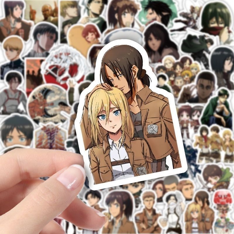 60Pcs Attack on Titan Anime St - đánh giá và giá Anime Cosplay Diy