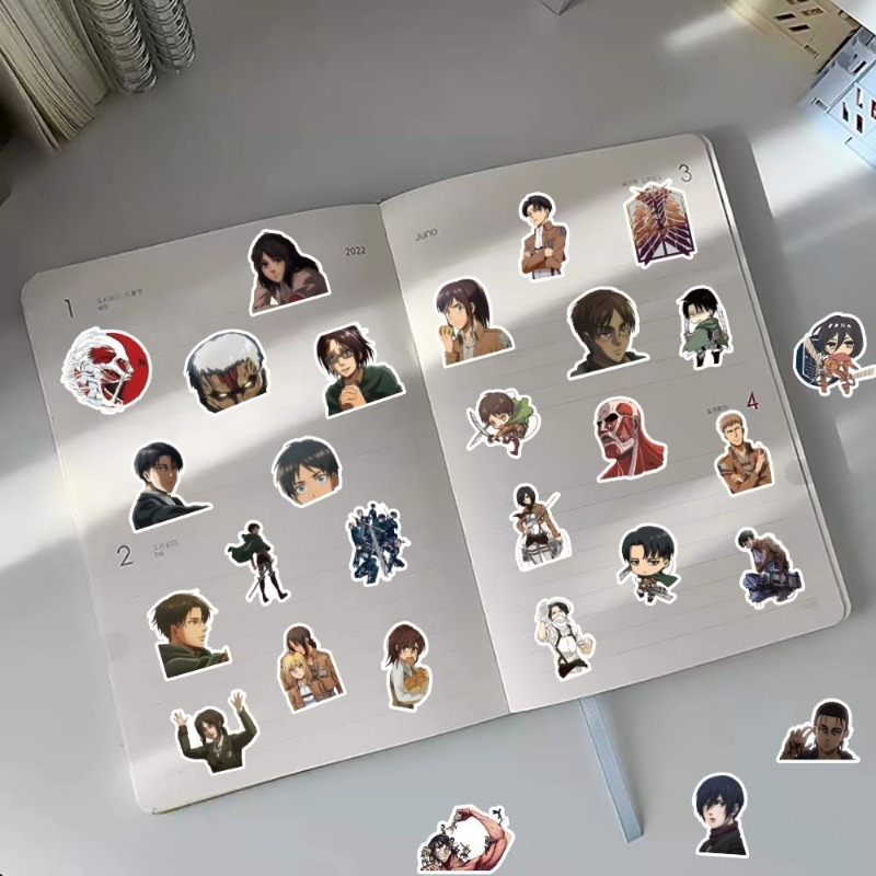 60Pcs Attack on Titan Anime St - đánh giá và giá Anime Cosplay Diy