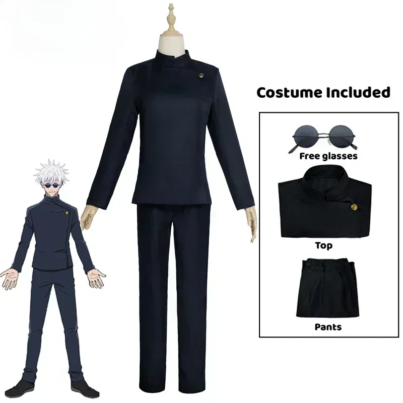 Anime gojo satoru cosplay unif - đánh giá và giá Jujutsu Kaisen Uniform