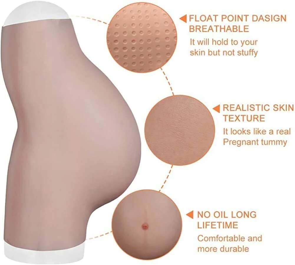 No Mudline Pregnant Belly Fals - đánh giá và giá Anime Cosplay Pregnant