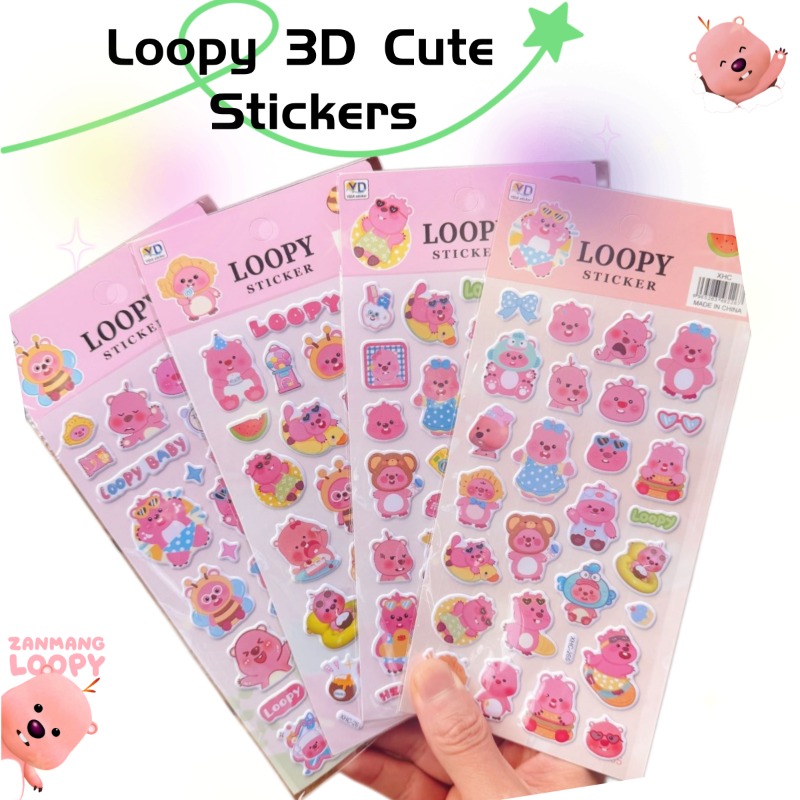 New Pororo Anime Cute Loopy 3D - đánh giá và giá Anime Cosplay Diy