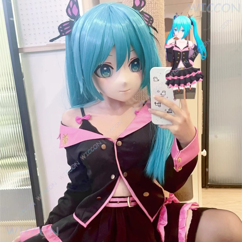 Kigurumi Female Face Mask Anim - đánh giá và giá Anime Cosplay Diy