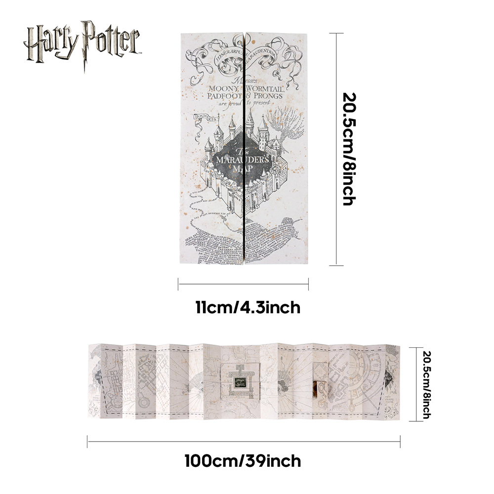 1PC Map Of The Marauder's Scho - đánh giá và giá Anime Cosplay Props